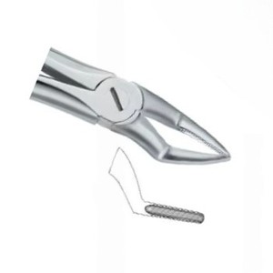Pince d'extraction de dents Fig51 Produits de logo personnalisé de haute qualité Instruments dentaires en acier inoxydable - Product Image 4