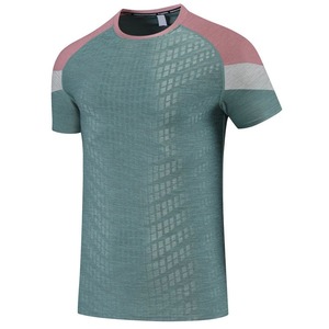 เสื้อฟุตบอลผู้หญิงแขนสั้นแบบเรียบๆเสื้อ2025สำหรับผู้ใหญ่ผ้าตาข่าย - Product Image 1