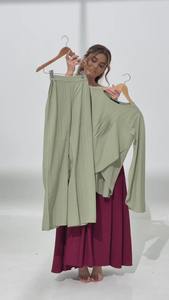 Vestido de estilo occidental de tela Premium para mujer Último diseño Ropa de fiesta de buena calidad Personalizada y lavable - Product Image 5