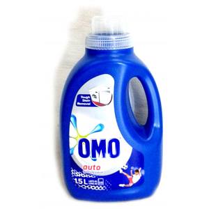 Detergente Líquido OMO Ecológico para Quitar Manchas con Blanqueador y Aroma a Limón, Portátil, 3L, para Ropa - Product Image 1
