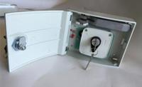 Sélecteur de clé de qualité supérieure pour moteur central, design moderne, application entrepôt, alliage de zinc, 2 clés