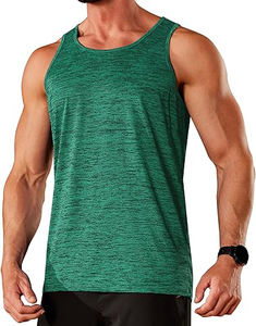 Débardeur pour homme en matière de qualité supérieure, avec logo personnalisé, tricoté, respirant, style streetwear, vente chaude - Product Image 4