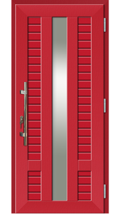 ประตูพีวีซีดีไซน์คลาสสิกเส้นหรูหราสำหรับการตกแต่งภายในที่หรูหรา - Product Image 1