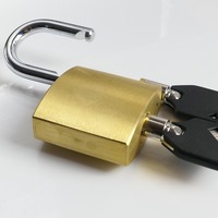 Cadenas à combinaison en laiton sécurisés de 30 mm, cylindres de verrouillage haute protection de marque ABA pour bagages de voyage, sacs à dos et armoires