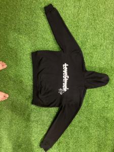 Personalizado 100% French Terry 700GSM Sudadera con capucha de peso pesado bordado más Puff impresión Oversize Crop Street Wear Hombres Sudadera con capucha - Product Image 3