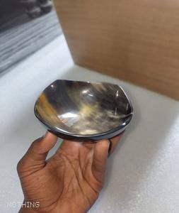 Cuencos para servir cuerno de búfalo de cerámica de diseño tradicional de alta calidad pulidos a mano para fiesta de comida de afeitado de espuma de Palma japonesa - Product Image 6