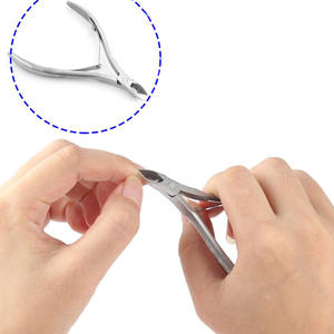 Cortadora de uñas para cutículas de acero inoxidable de alta calidad, cortadores de uñas encarnadas duraderos, herramientas de uso Personal para uñas - Product Image 5
