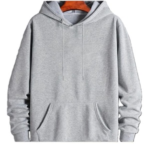 Sweat à capuche OEM brodé en coton épais 100 % anti-boulochage respirant pour homme, coupe oversize à épaules tombantes - Product Image 6