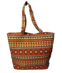 Vente en gros directe du fabricant Sac de plage en toile à motif ikat de haute qualité écologique avec poignée en corde de coton Meilleur prix! - Product Image 4