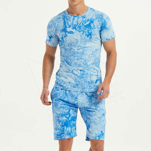 ราคาโรงงานเสื้อเชิ้ตผู้ชายขนาดบวกและชุดสั้นกลางแจ้งลําลองสตรีทแวร์ชุดกางเกงขาสั้นผู้ชายธรรมดา - Product Image 2