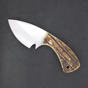 Cuchillo EDC de Acero Inoxidable de 6 Pulgadas con Hoja Fija de Punta Caída, Grado Industrial, Forjado Nórdico, Mango de Cuerno de Ciervo, OEM Personalizable, Full Tang - Product Image 3
