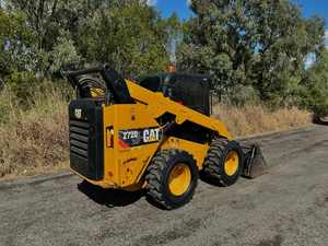 Utilisé pour Cat 272D2 Mini Skid Steer Loader à vendre Chargeur frontal avec boîte de vitesses essentielle et composant de base de pompe - Product Image 2