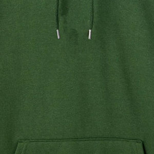 Sudadera con capucha de lana de algodón 100% de peso pesado para hombre, ropa de calle, patrón sólido, Jersey de invierno bordado teñido liso, capucha térmica - Product Image 6