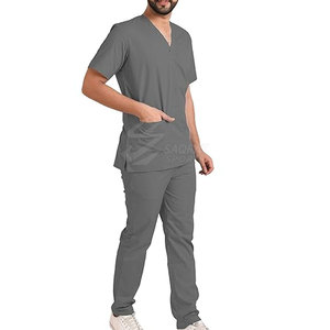 Hecho en el mejor material uniforme de fregado tamaño personalizado gran oferta uniforme de fregado último diseño de talla grande uniforme de fregado - Product Image 1