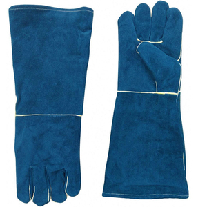 Guantes de soldadura Cuero Venta superior Calidad garantizada Guantes de soldadura de cuero de vaca Guantes DE TRABAJO DE SEGURIDAD DE CUERO - Product Image 1