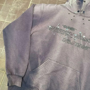 เสื้อฮู้ดดี้ผู้ชายสำหรับฤดูหนาว น้ำหนัก 300 แกรม ผ้าฝ้าย 100% สไตล์สตรีทแวร์ ระบายอากาศได้ดี กันลม น้ำหนักเบา รับสกรีนโลโก้ - Product Image 4