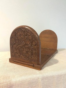 ที่วางหนังสือไม้เอนกประสงค์แบบคู่จากโรงงานโดยตรง สำหรับรองรับหนังสือ แคตตาล็อก และนิตยสาร มีจำหน่ายในราคาส่งออก - Product Image 4