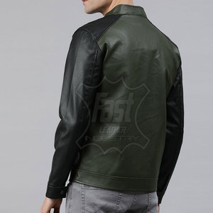 2025 In Top Selling Customized Logos In Pakistan <b>Men</b> Motorbike Racing <b>Jacket</b> New Style Motorbike <b>Leather</b> <b>Jacket</b> - Product Image 3