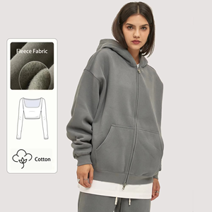 350g Heavyweight Pullover Unisex Blank Hoodie Wholesale No <b>String</b> Drop Shoulder Oversized <b>Hoodies</b> - Product Image 4