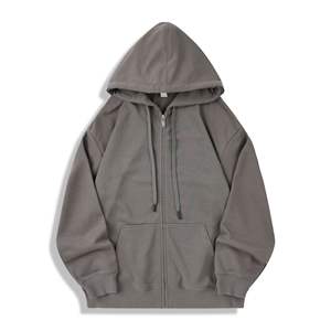 Sweat-shirts à capuche surdimensionnés en molleton français avec broderie de patch vintage personnalisée - Product Image 6