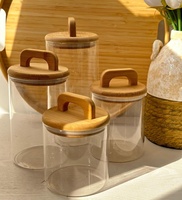 Récipient à condiments décoratif de mariage du Ramadan avec couvercle en bois couvercle de plateau en métal bocal de dattes de fruits secs stockage d'affaires et de cadeaux