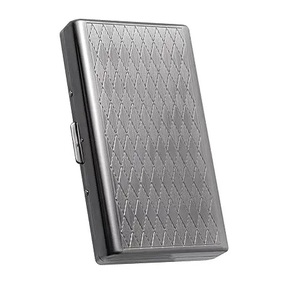 Vente chaude en acier inoxydable étui à cigarettes et boîte de rangement pour hommes cadeaux utiliser des accessoires pour fumer dans un étui à cigarettes en métal - Product Image 4
