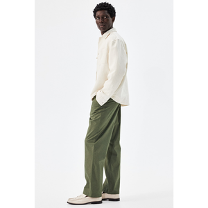 Pyjama léger en coton pour hommes Bangladesh OEM ODM fournisseur personnalisé pyjama teint uni écologique et respirant quatre saisons - Product Image 3