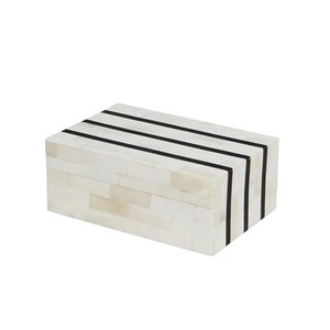 Caja de Joyería con Incrustaciones de Hueso, Hecha a Mano, Decorativa, de Construcción Duradera, Tamaño Personalizable, Acabado Natural para Joyas - Product Image 6