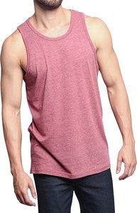 Wholesale Men Muscle Tank Super Comfortable Tanks 100% Cotton Imported Pull on Closure <b>Machine</b> Wash Sourcing From Bangladesh - Product Image 2