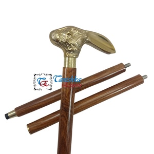 ไม้เท้าหัวกระต่ายอะลูมิเนียมแบบกำหนดเอง น้ำหนักเบา สไตล์วินเทจ สำหรับผู้ใหญ่ ผู้ชาย และนักสะสม - Product Image 2