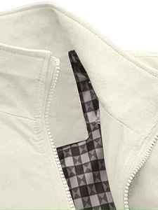 Nouveauté pour hommes, veste bomber en laine sur mesure de haute qualité, taille plus, style streetwear, style décontracté, hiver - Product Image 3