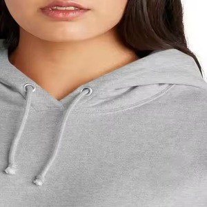 Sudadera con Capucha 100% Algodón para Mujer, Sudadera de Felpa con Logotipo Personalizado Impreso y Bordado, Ropa Urbana de Alta Calidad - Product Image 6