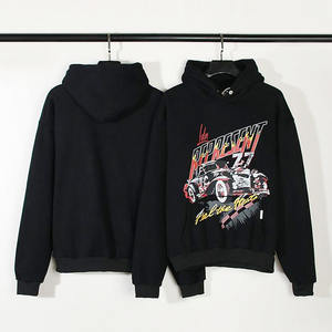 Sudadera con capucha lavada con ácido de peso pesado hecha en fábrica Nuevo estilo Invierno Algodón básico Mezclado en blanco Diseño vintage personalizable - Product Image 3