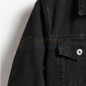 Chaqueta de Mezclilla para Hombre, Nueva Llegada, Alta Calidad, Venta al Por Mayor de Fábrica, Diseño Personalizado - Product Image 3