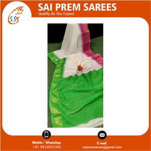 ผ้าส่าหรีคอตตอนสำหรับผู้หญิงชุดปาร์ตี้ดีไซน์ใหม่ส่งตรงจากโรงงาน - Product Image 5