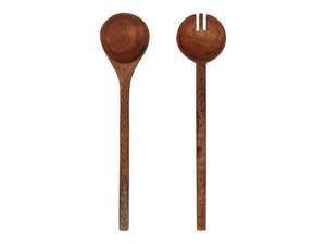 ช้อนไม้ทำมือ ด้ามยาว สำหรับกาแฟ ช้อนคนในครัว - Product Image 4