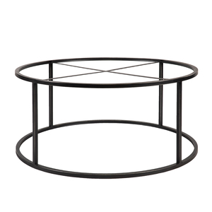 Modern Design Round Iron Base Frame Sofa <strong>Table</strong> <strong>with</strong> Glass or Quartz <strong>Marble</strong> <strong>Top</strong> <strong>Side</strong> <strong>Table</strong> for Living Room Furniture - Product Image 6