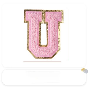 แผ่นแปะปัก3D กำมะหยี่ติดด้วยหัวใจ/รูปดอกไม้มีแผ่นรองรีดติดหมวกและเสื้อผ้า - Product Image 2