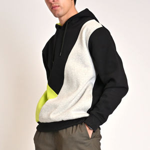 Poids lourd sur mesure hommes pull à capuche surdimensionné plaine teint broderie hiver Gsm sweats à capuche vêtements du Pakistan - Product Image 5