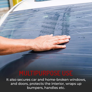 <span class=keywords><strong>Film</strong></span> de protection contre les collisions, 36 pouces x 100 pieds x 3 MIL, <span class=keywords><strong>film</strong></span> de protection pour véhicules endommagés, <span class=keywords><strong>film</strong></span> de protection automobile super résistant, retrait propre - Product Image 2