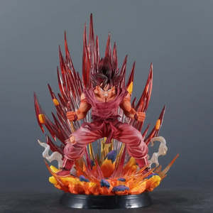 Figura de Goku Kaiouken de Dragon Ball, Material de Resina, Inspirada en la Animación Japonesa - Product Image 3