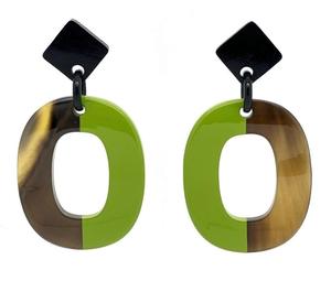 Premium Quality Fashionable Ear <b>Rings</b> Made of Buffalo Horn <b>Jewellery</b> Natural Wholesale Fashion <b>Jewellery</b> - Product Image 2