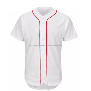 เสื้อซอฟต์บอลเบสบอลสำหรับทีมและคลับเสื้อมีกระดุม2เม็ดพิมพ์โพลีเอสเตอร์100% ออกแบบได้ตามต้องการสำหรับทีม - Product Image 1