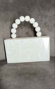 กระเป๋าคลัทช์คลัทช์สำหรับผู้หญิงทำจากเรซิ่นดีไซน์สุดพิเศษไม่เหมือนใครดีไซน์คลาสสิกทันสมัย - Product Image 2