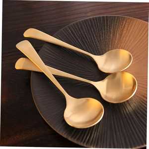 ชุดเครื่องใช้บนโต๊ะอาหารสุดหรูช้อนทองแดงแท้พร้อมผิวสัมผัสแบบค้อนสำหรับเชฟครัวมืออาชีพในราคาไม่แพง - Product Image 4