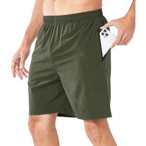 Pantalones Cortos Transpirables de Alta Calidad para Hombre, Pantalones Cortos Informales, Nuevo Diseño, Entrenamiento, Correr, Cintura Elástica, Bolsillos - Product Image 3