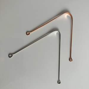 Limpiador de Lengua de Cobre Auténtico Ayurvédico para el Ritual de Limpieza de la Lengua, Mejora la Salud Bucal y el Bienestar - Product Image 1