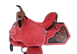 ชุดอานม้าหนังแท้คุณภาพระดับพรีเมี่ยมสำหรับความอดทนแบบตะวันตกและของจำเป็นสำหรับการขี่ม้าแข่งรถภาษาอังกฤษ - Product Image 2