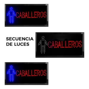 LED <b>Neon</b> <b>Light</b> <b>Sign</b> for Men's Restrooms - Assorted Colors - Product Image 5