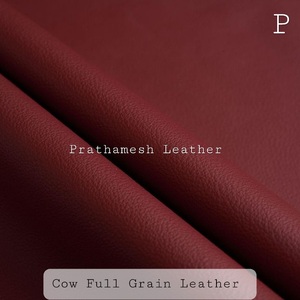 พรีเมี่ยมหนังวัวหนังแท้เต็มรูปแบบหนังวัวสำหรับเข็มขัดรองเท้าโซฟาเฟอร์นิเจอร์กระเป๋าซับในลวดลายสีแทนดิบ - Product Image 6